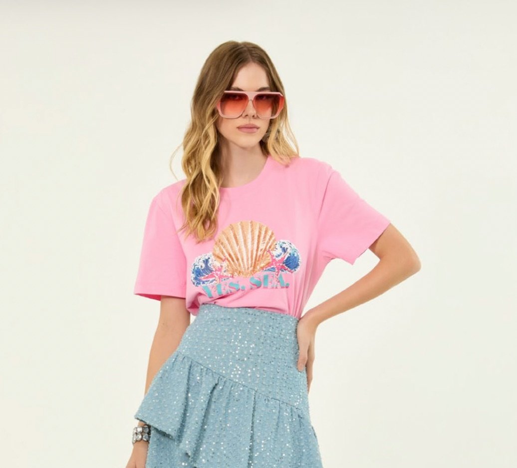 T-shirt Yes Sea