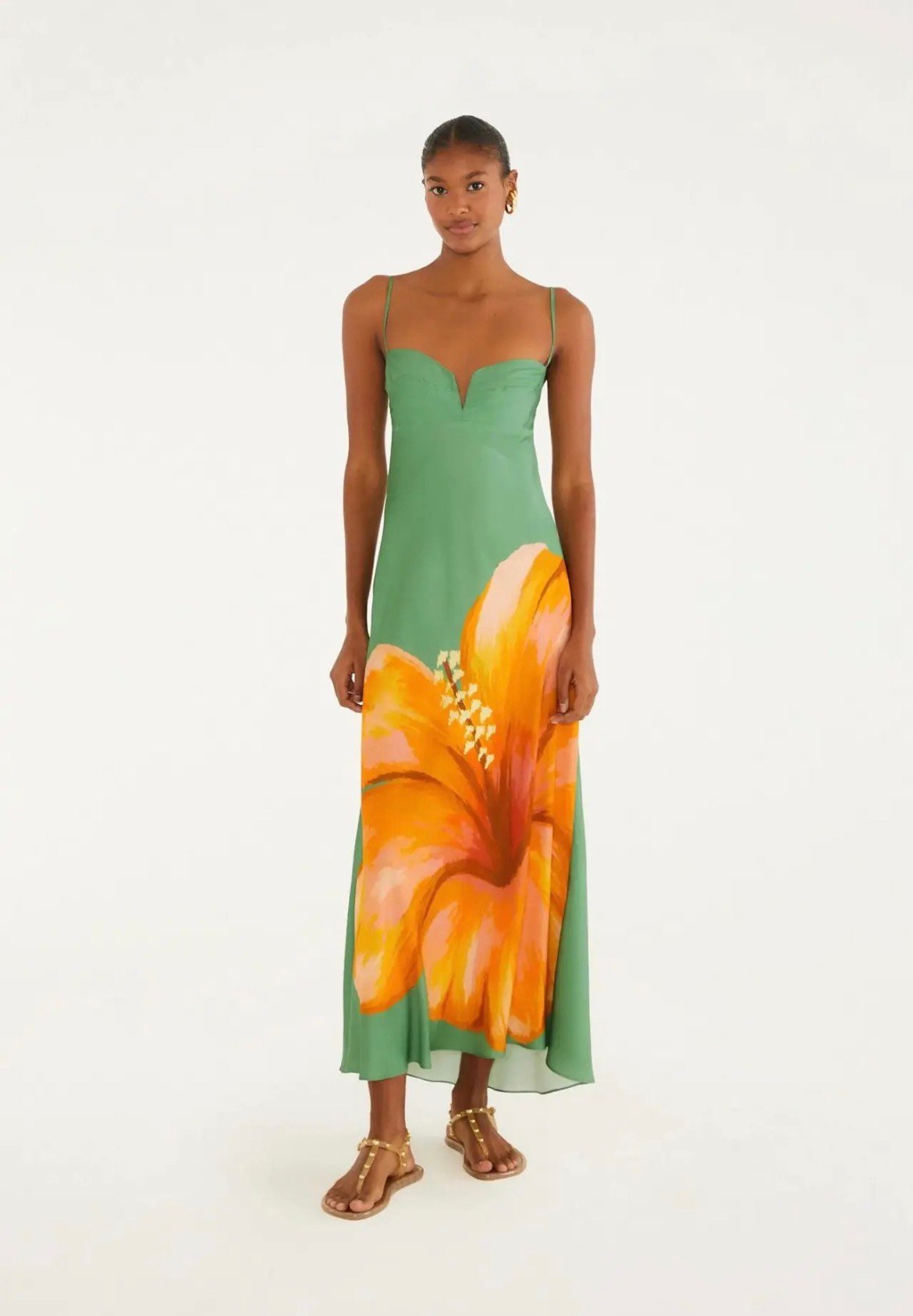 Vestido Longo Reto