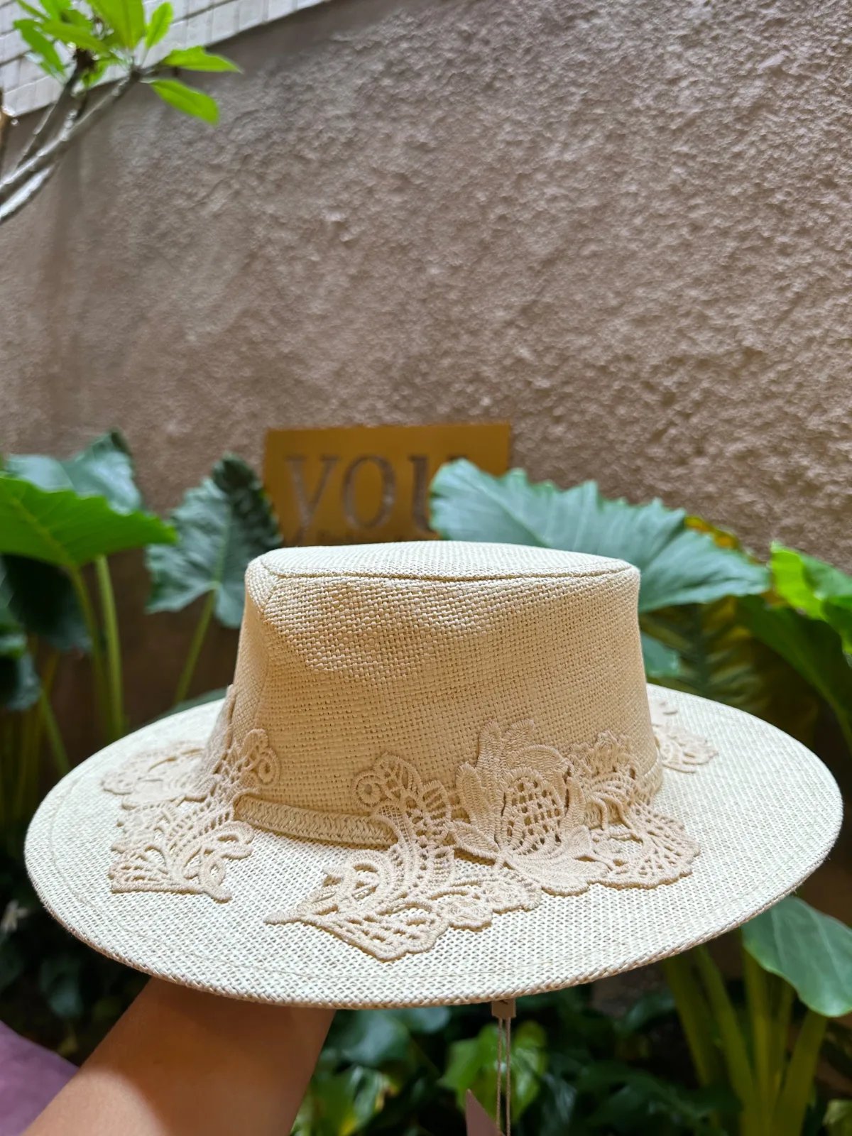 Chapéu Aplicação Renda