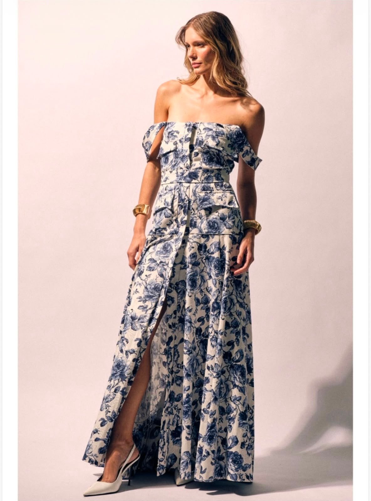 Vestido Jardineira Jacquard