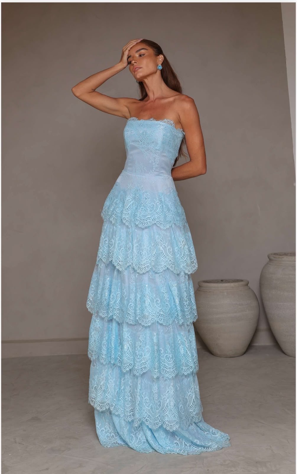 Vestido Longo TQC Camadas