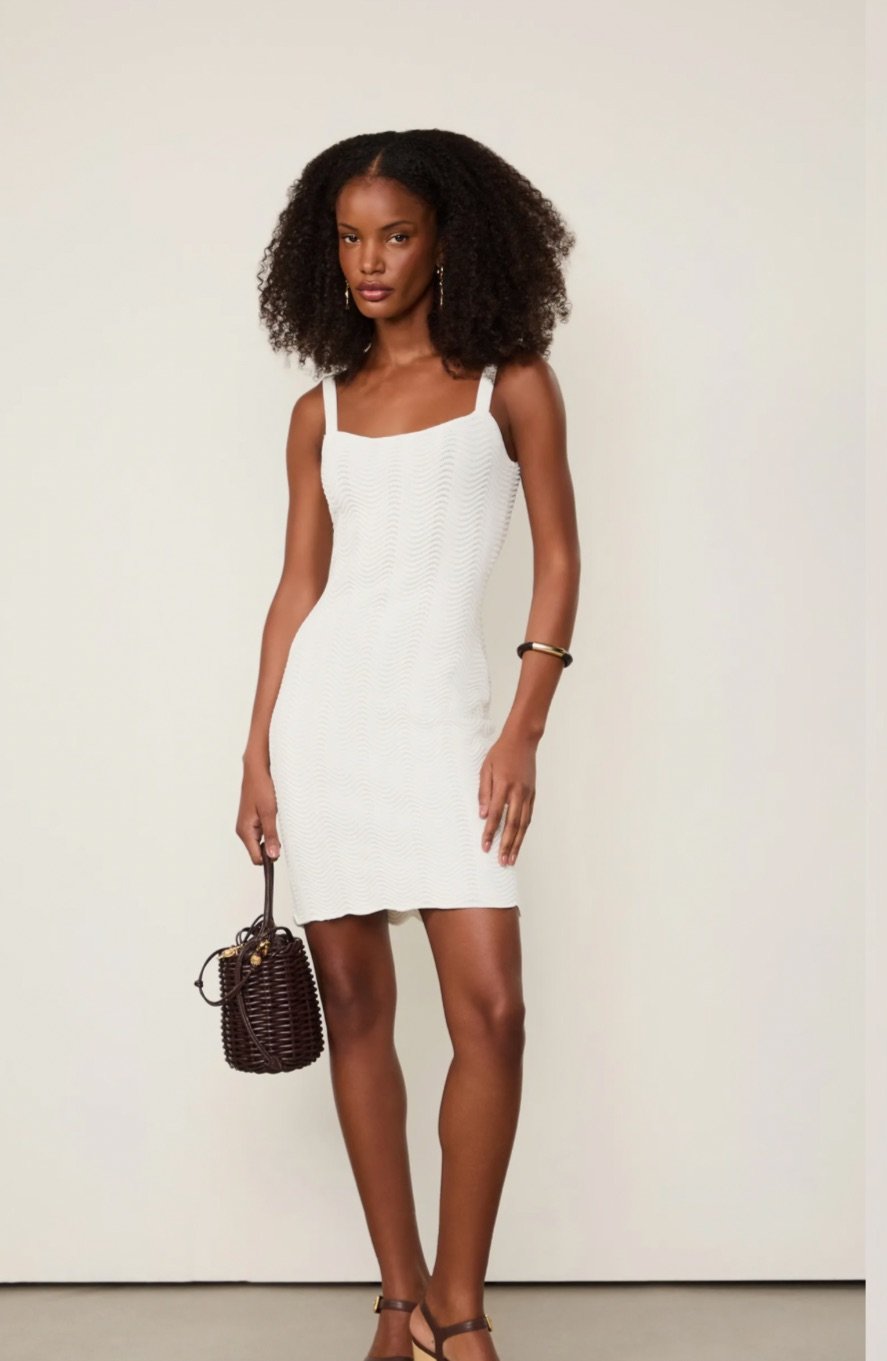 Vestido Curto Wave Tricot