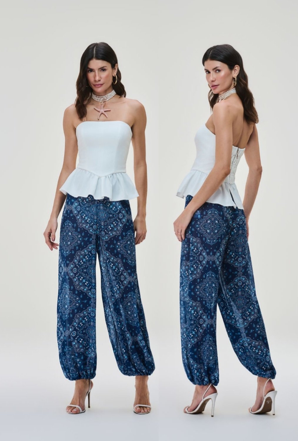 Blusa Tomara Que Caia Peplum
