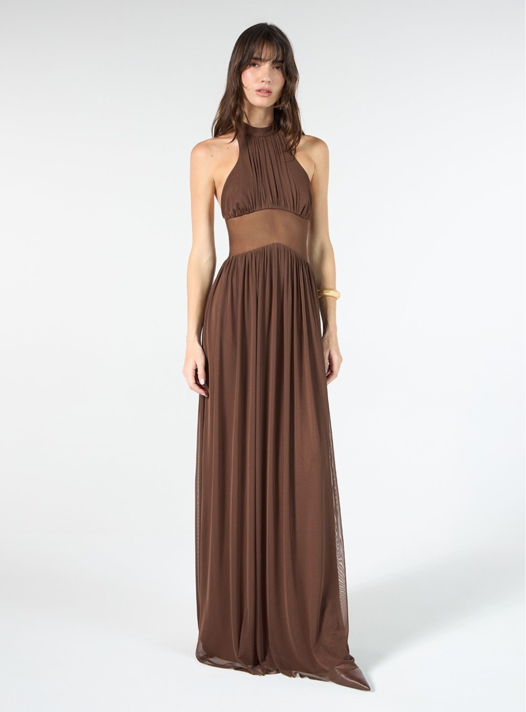 Vestido Longo Tule