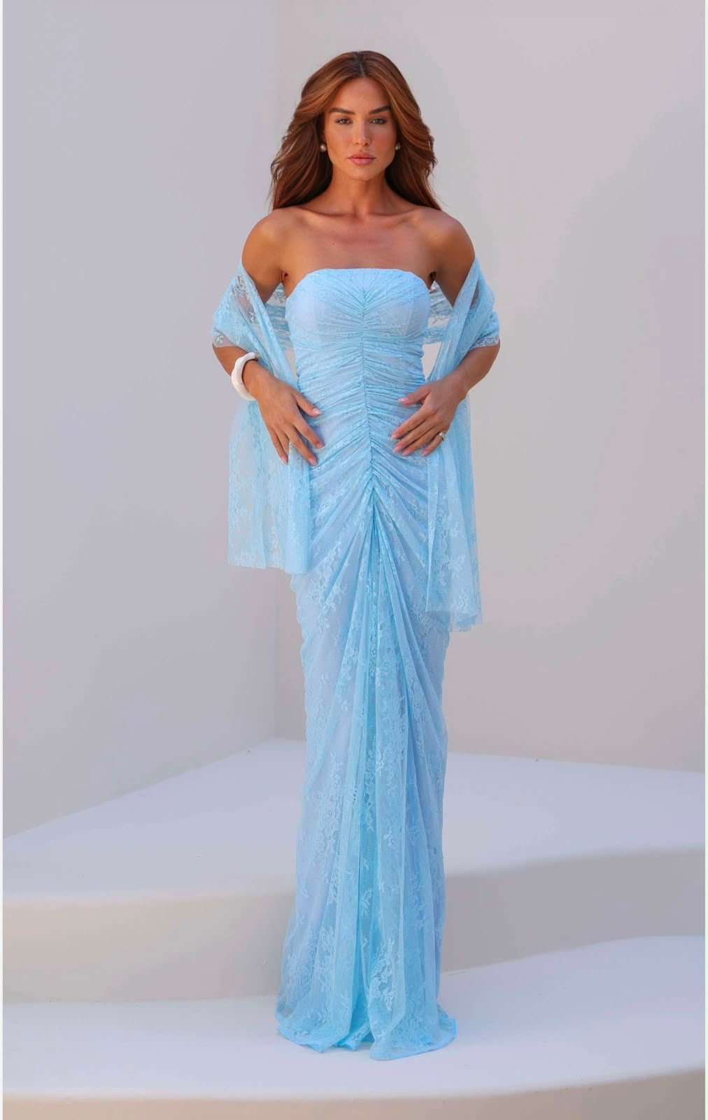 Vestido Longo TQC Franzido