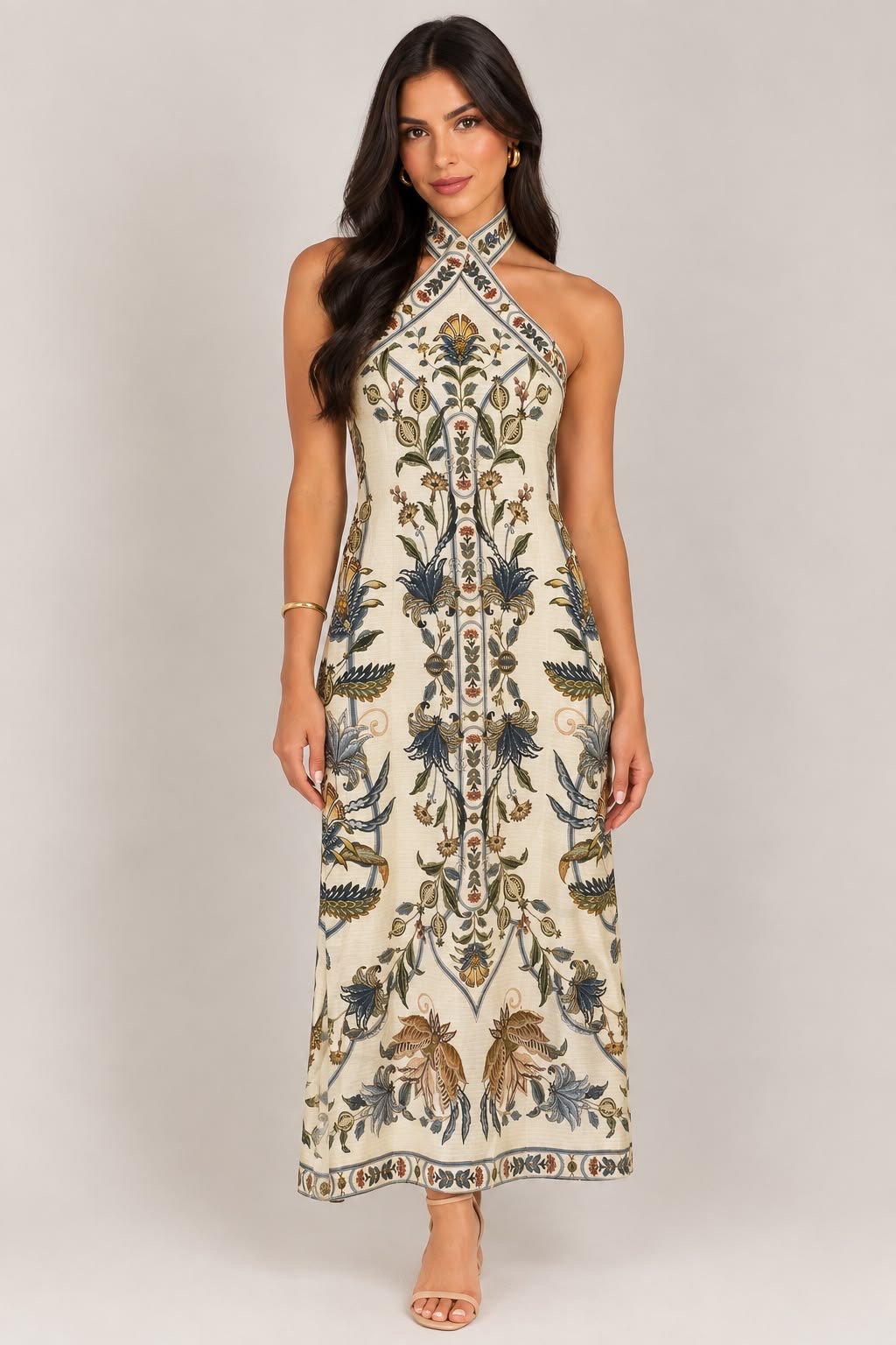 Vestido Midi Flor