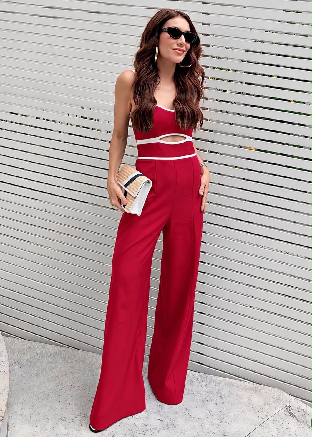 Macacão Wide Leg