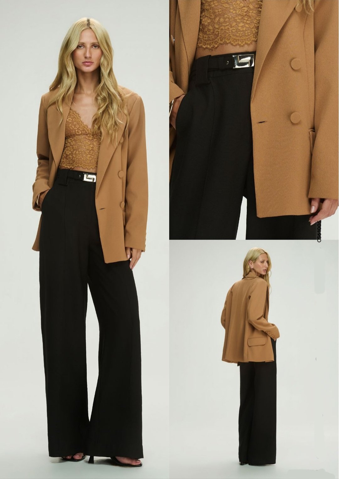 Calça Wide Leg Alfaiataria Color Collection